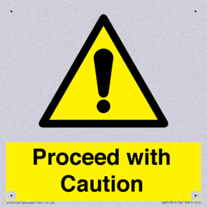 Proceed with Caution